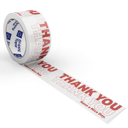 Thank You Packing Tape - Red/White NYC Bodega Bag