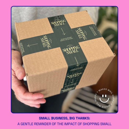 Thank You for Shopping Small Shipping Tape - Dark Green/Mint - Shippy Tape