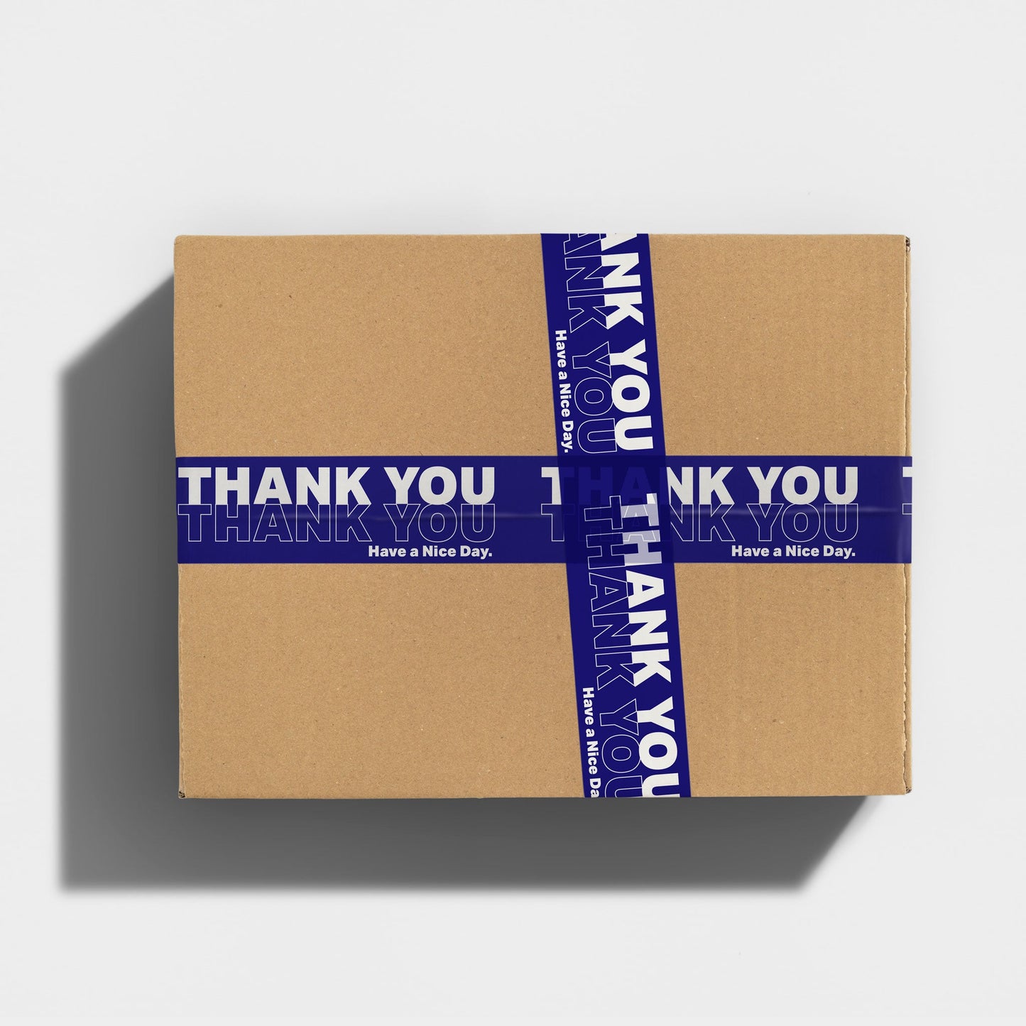 Thank You Shipping Tape - Blue/White NYC Bodega Bag - Shippy Tape