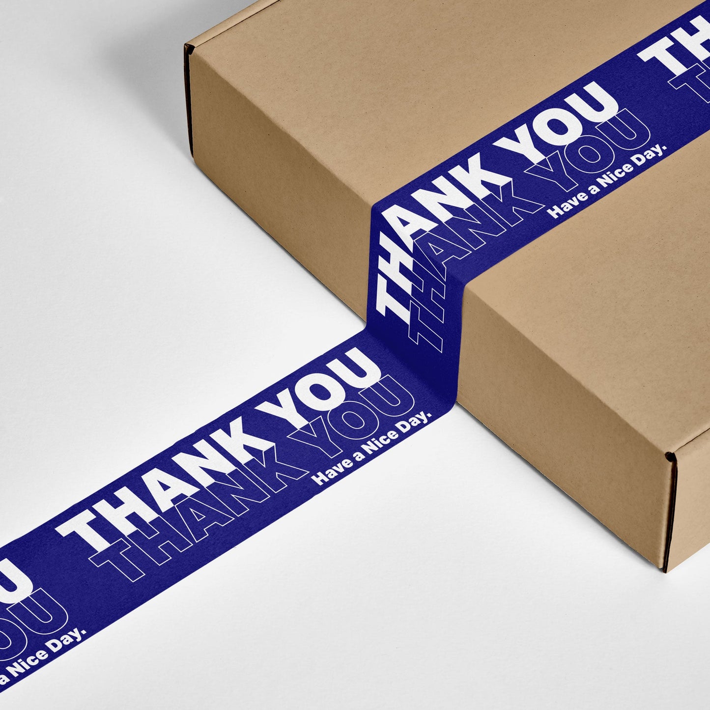 Thank You Shipping Tape - Blue/White NYC Bodega Bag - Shippy Tape