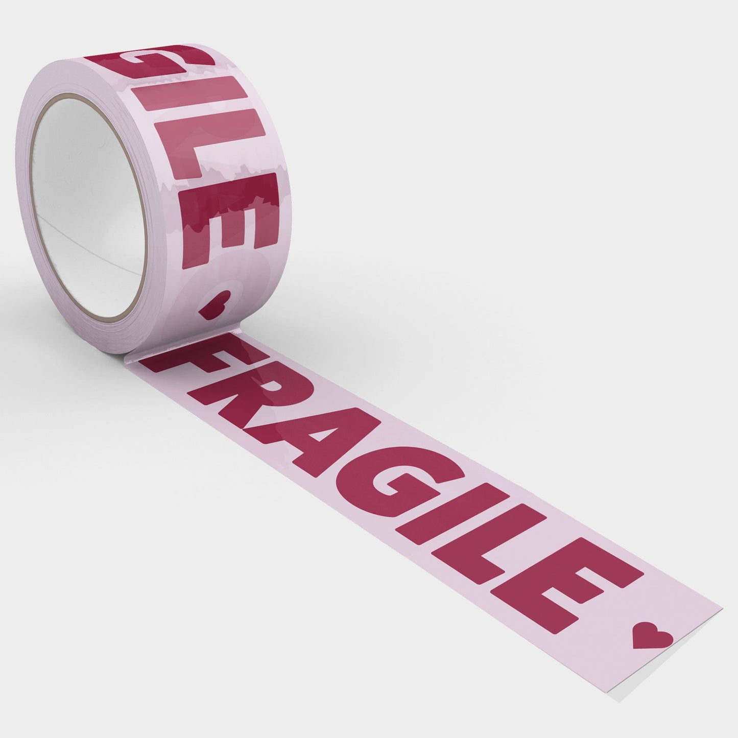 Fragile Packing and Shipping Tape - Pink/Burgundy ♥️ - Shippy Tape