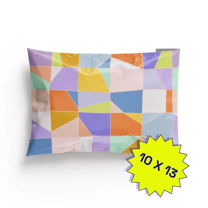 Poly Mailer Self-Sealing Shipping Envelopes – Pastel Mosaic (Pack of 100)