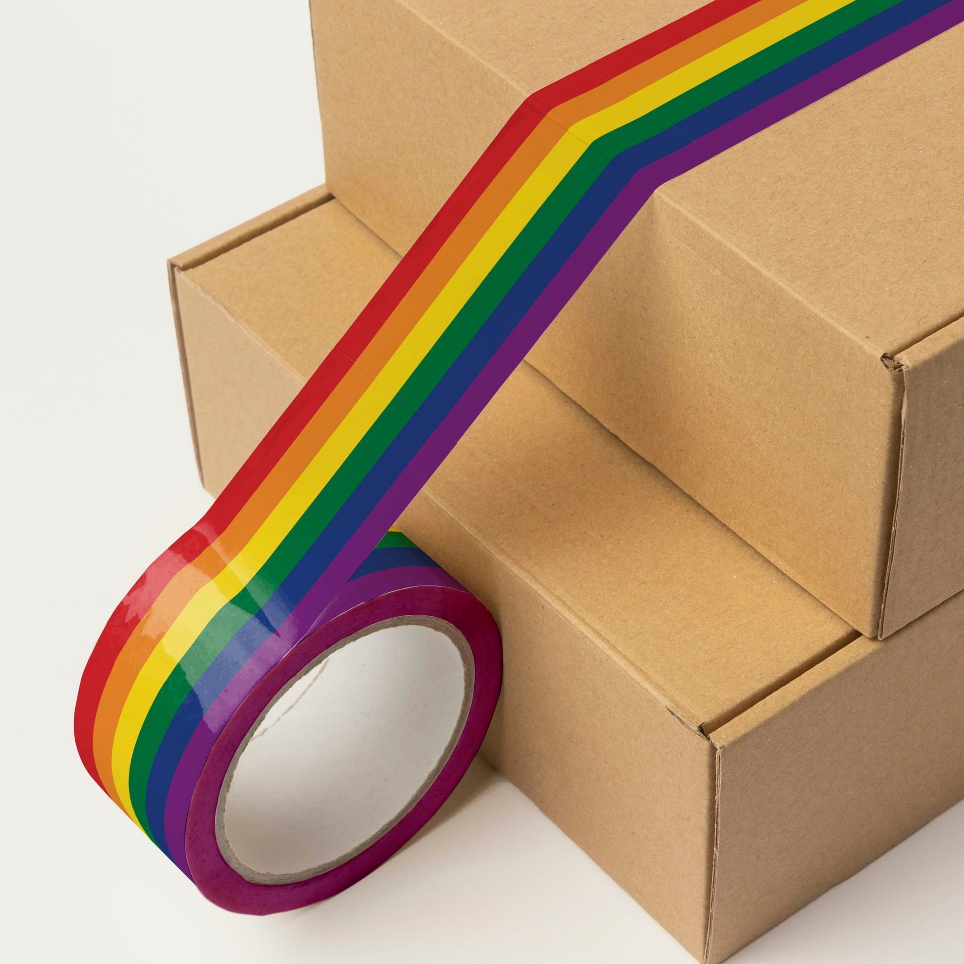 Rainbow Pride Flag Shipping and Packing Tape